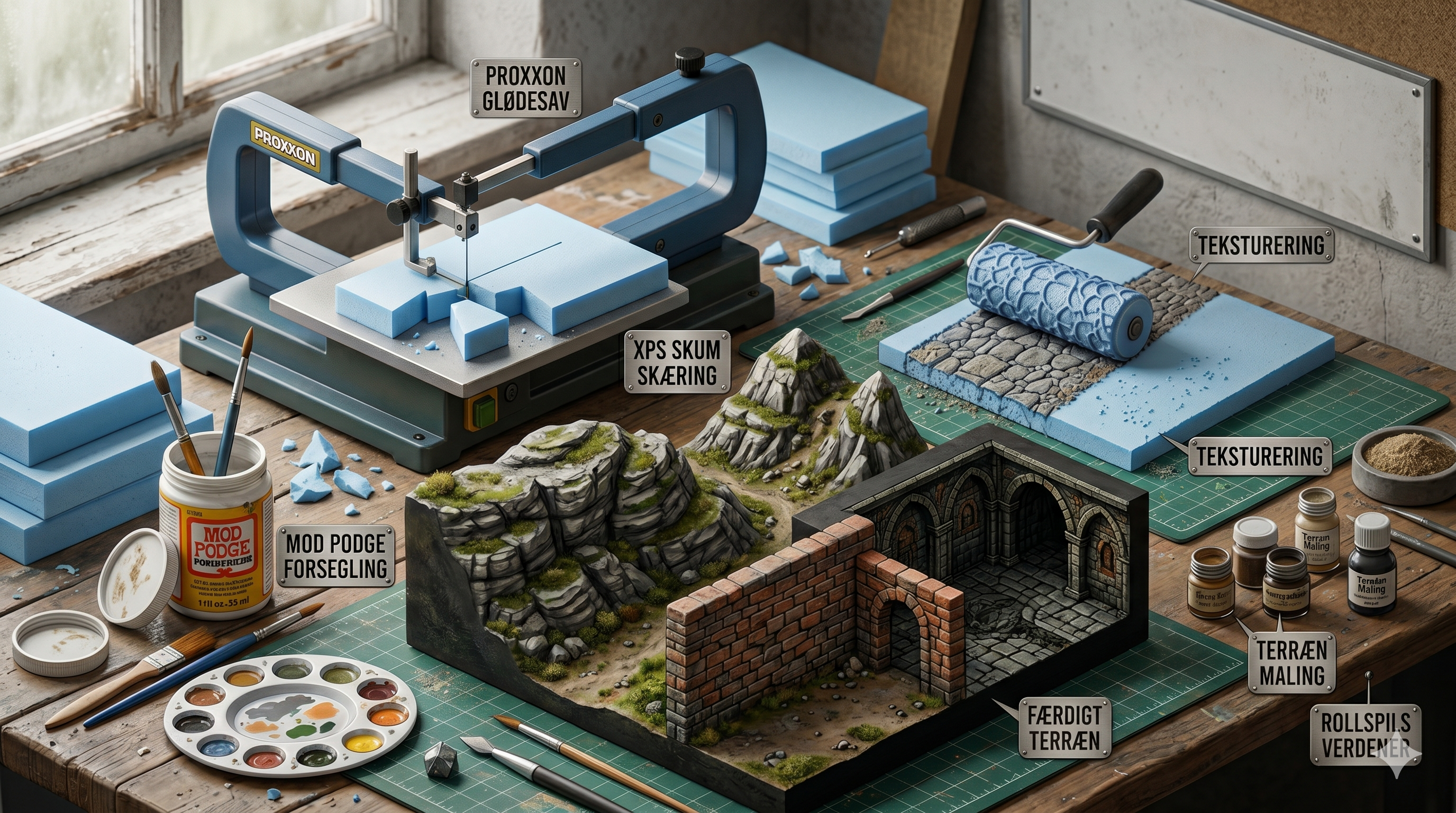 XPS terrain building